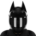 Full Face Flip up Motorcycle Helmet DOT Certified Bright Black L362161