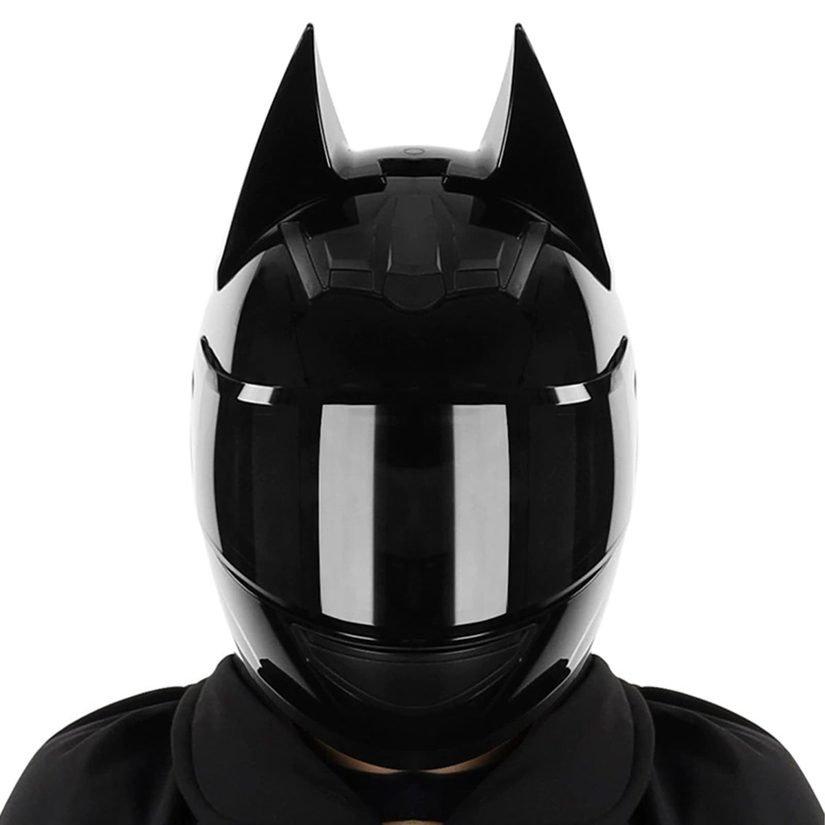 Full Face Flip up Motorcycle Helmet DOT Certified Bright Black L362161