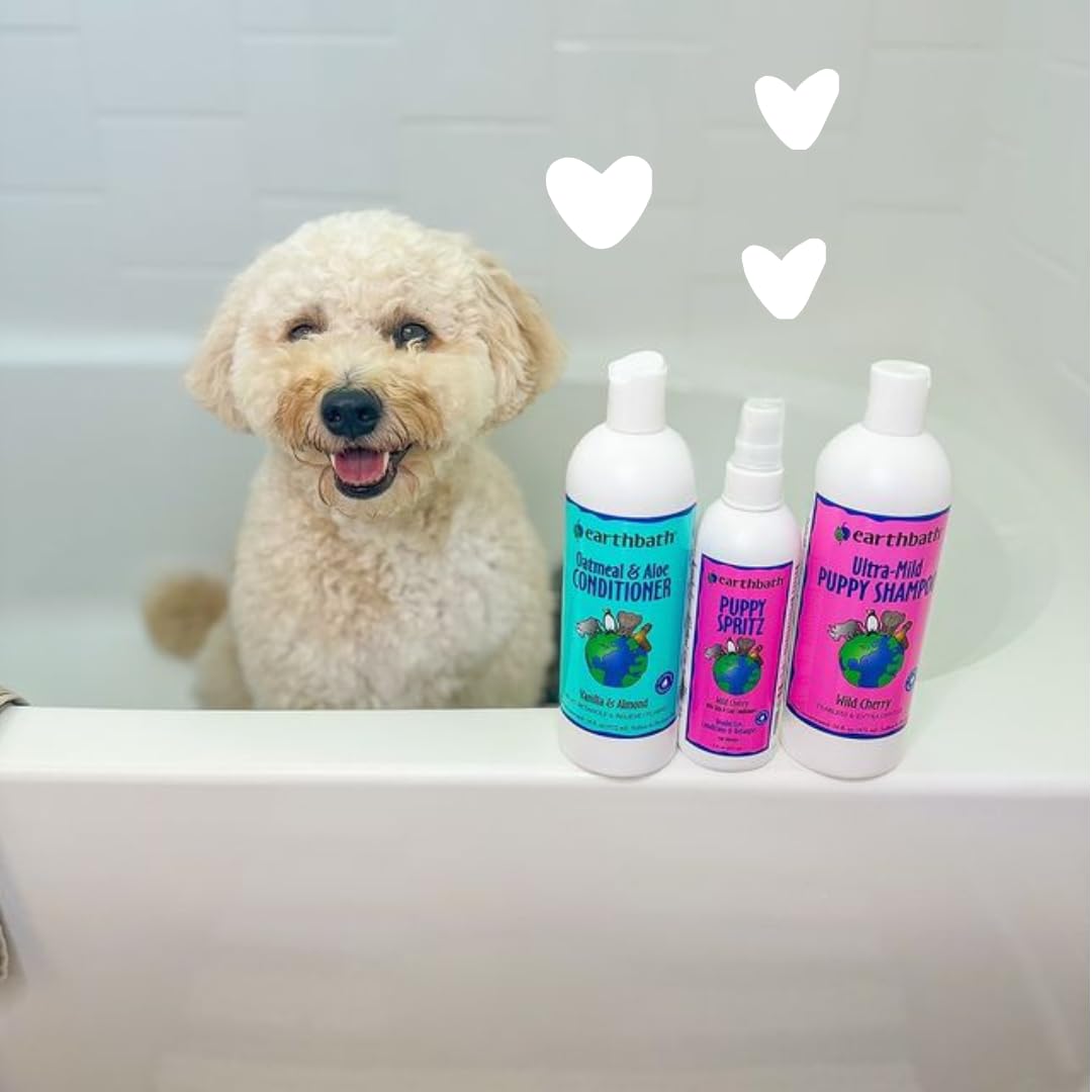 Ultra-Mild Puppy Shampoo and Oatmeal & Aloe, 16 Oz U5729