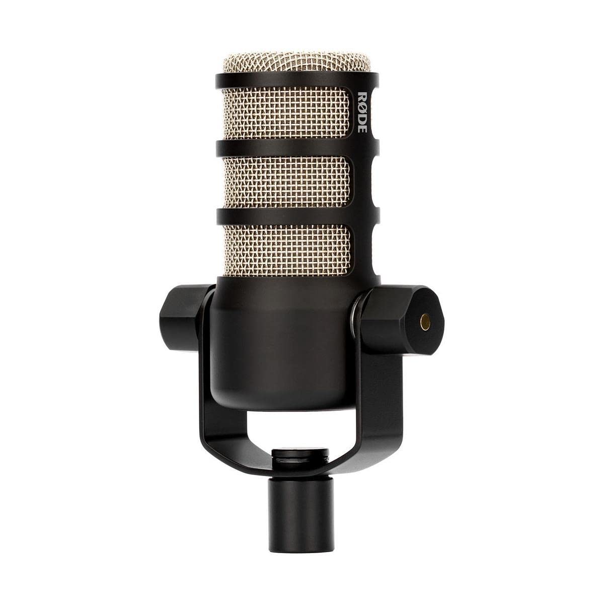 Dynamic Podcasting Microphone Black Pair with 2X Broadcast Arms and 10' XLR Cables X9487
