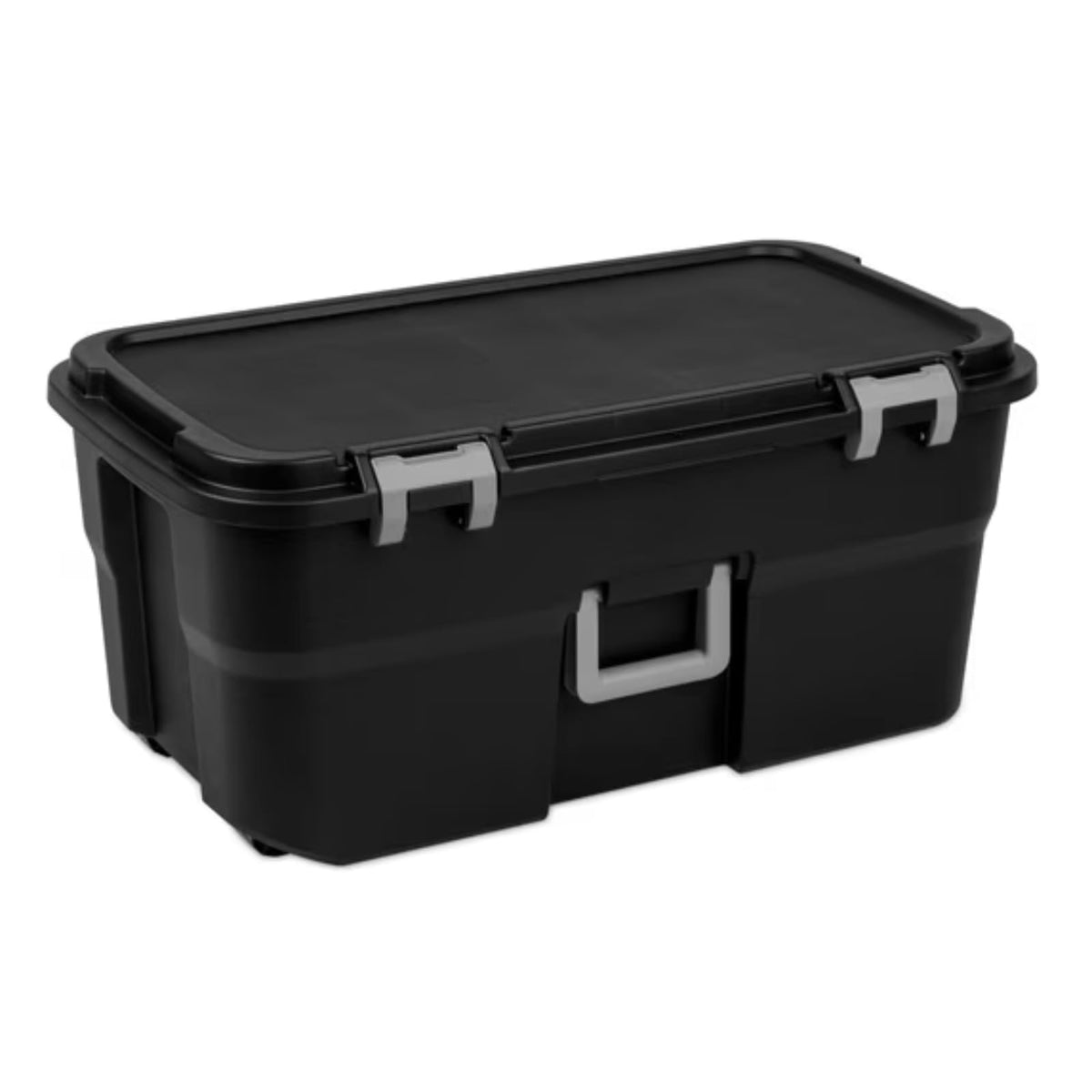 Black 22 Gallon Lockable Wheeled Storage Trunk R621135