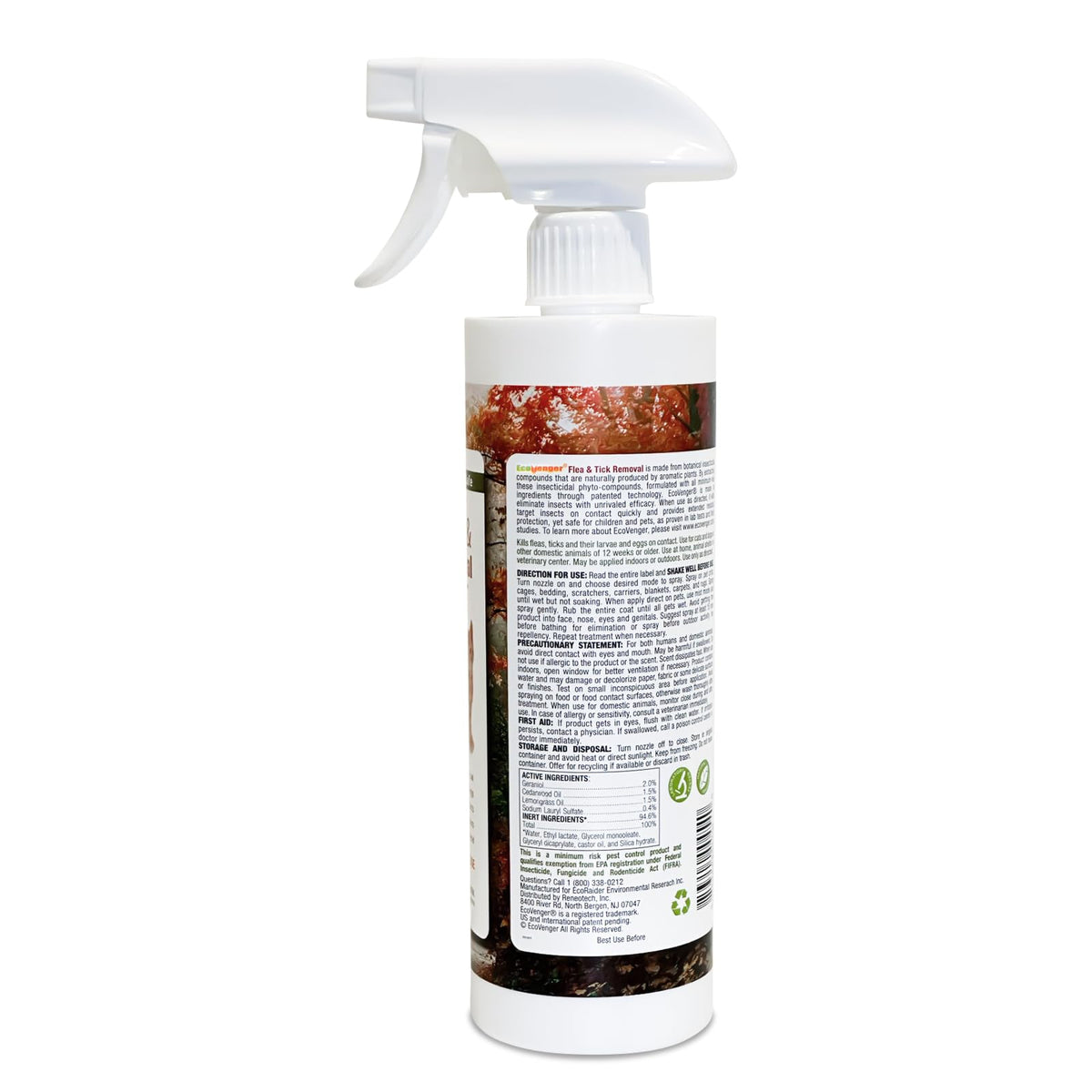 Flea & Tick Removal Spray 16oz U449