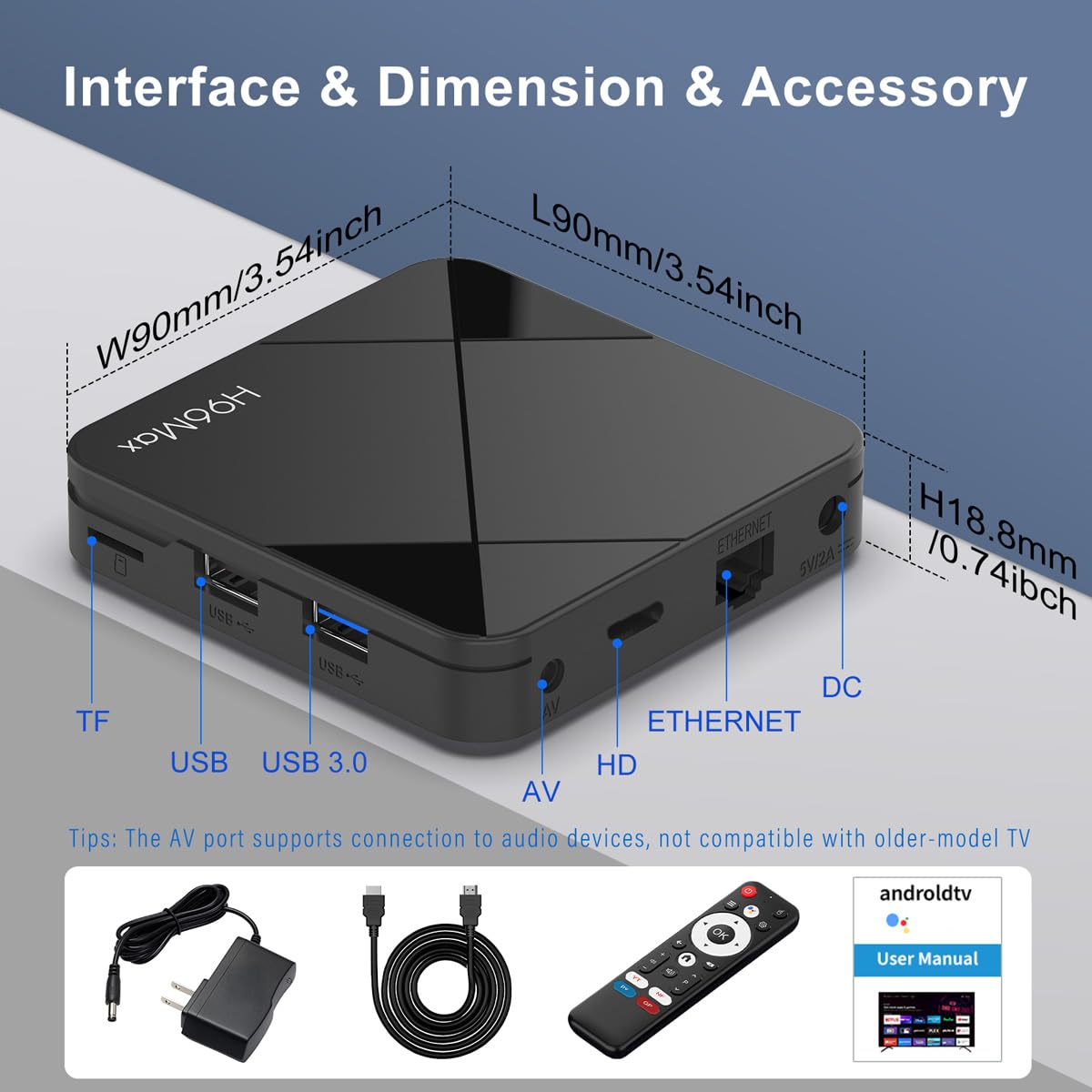Android 14.0 4K Ultra HD TV Box U680