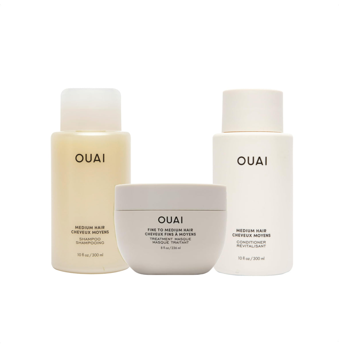 Shampoo, Conditioner & Hair Treatment Masque with Shea Butter, Keratin and Panthenol T997