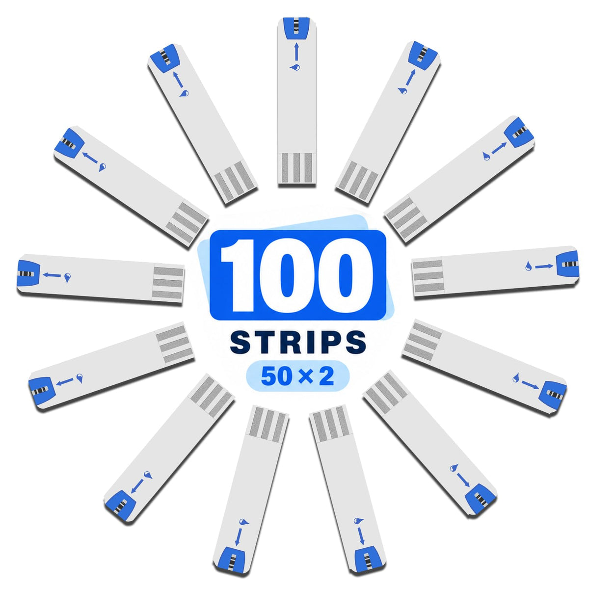 Glucose Test Strips 100 Count G143