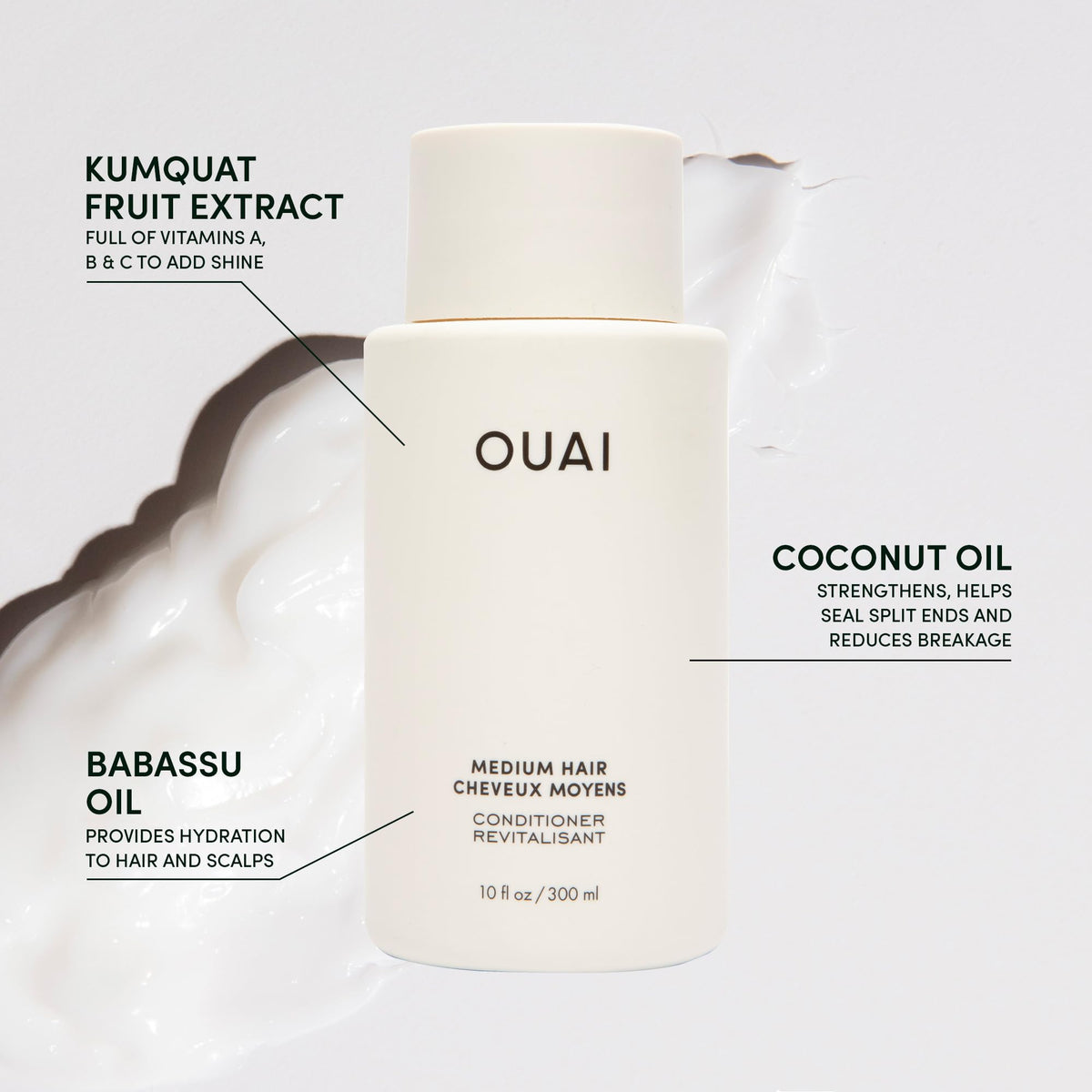 Shampoo, Conditioner & Hair Treatment Masque with Shea Butter, Keratin and Panthenol T997