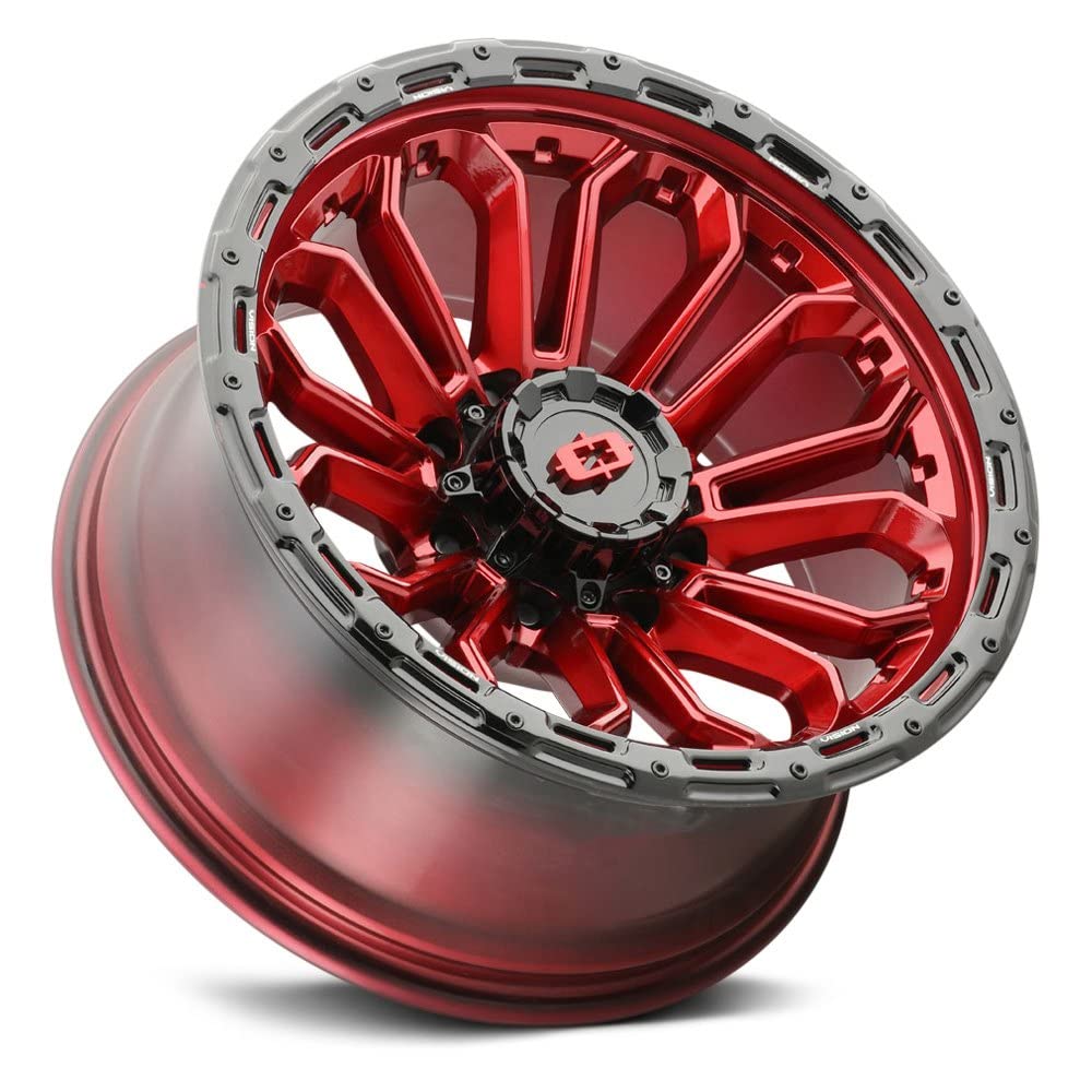 20x9 8x170 +12mm Red Wheel Rim 20" Z6835