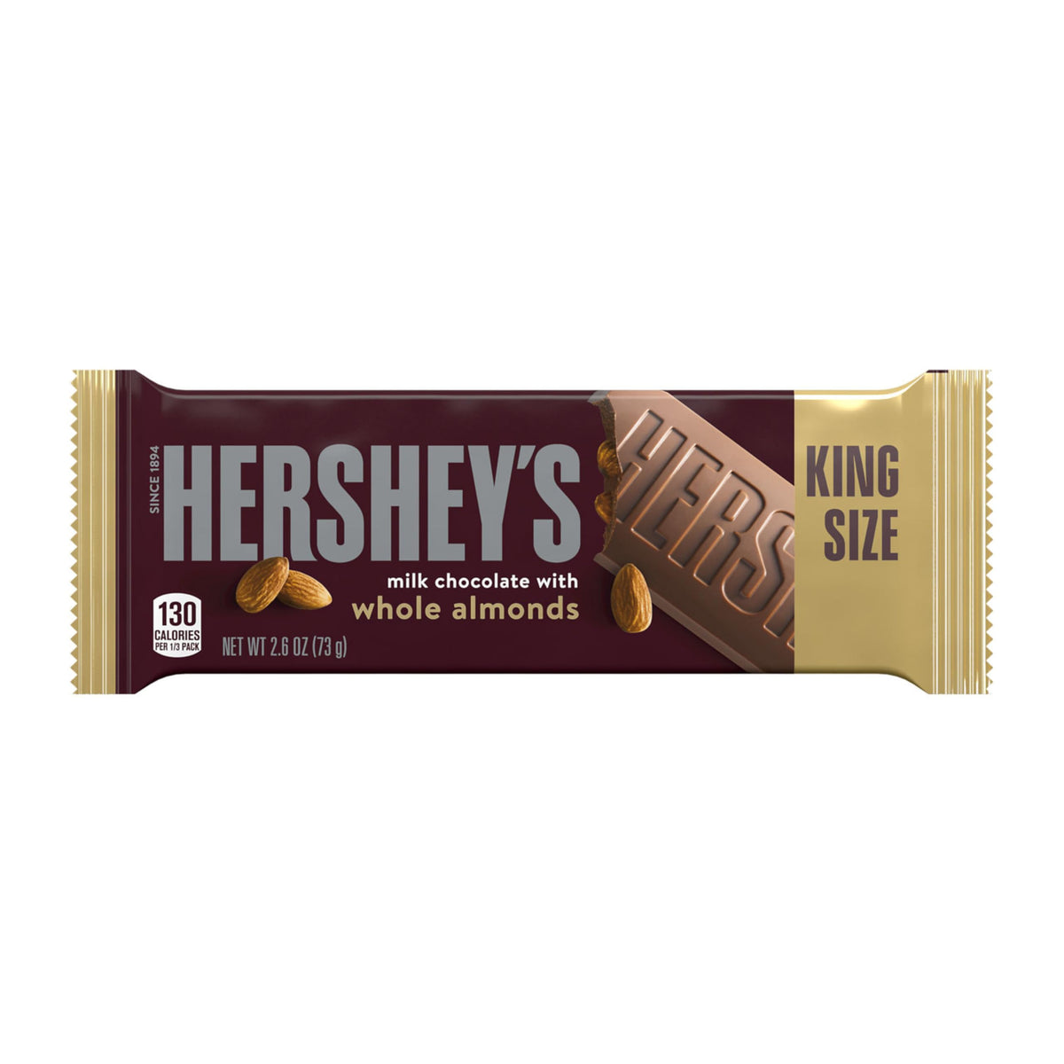 Milk Chocolate with Whole Almonds Candy Bar 2.6 oz B361243