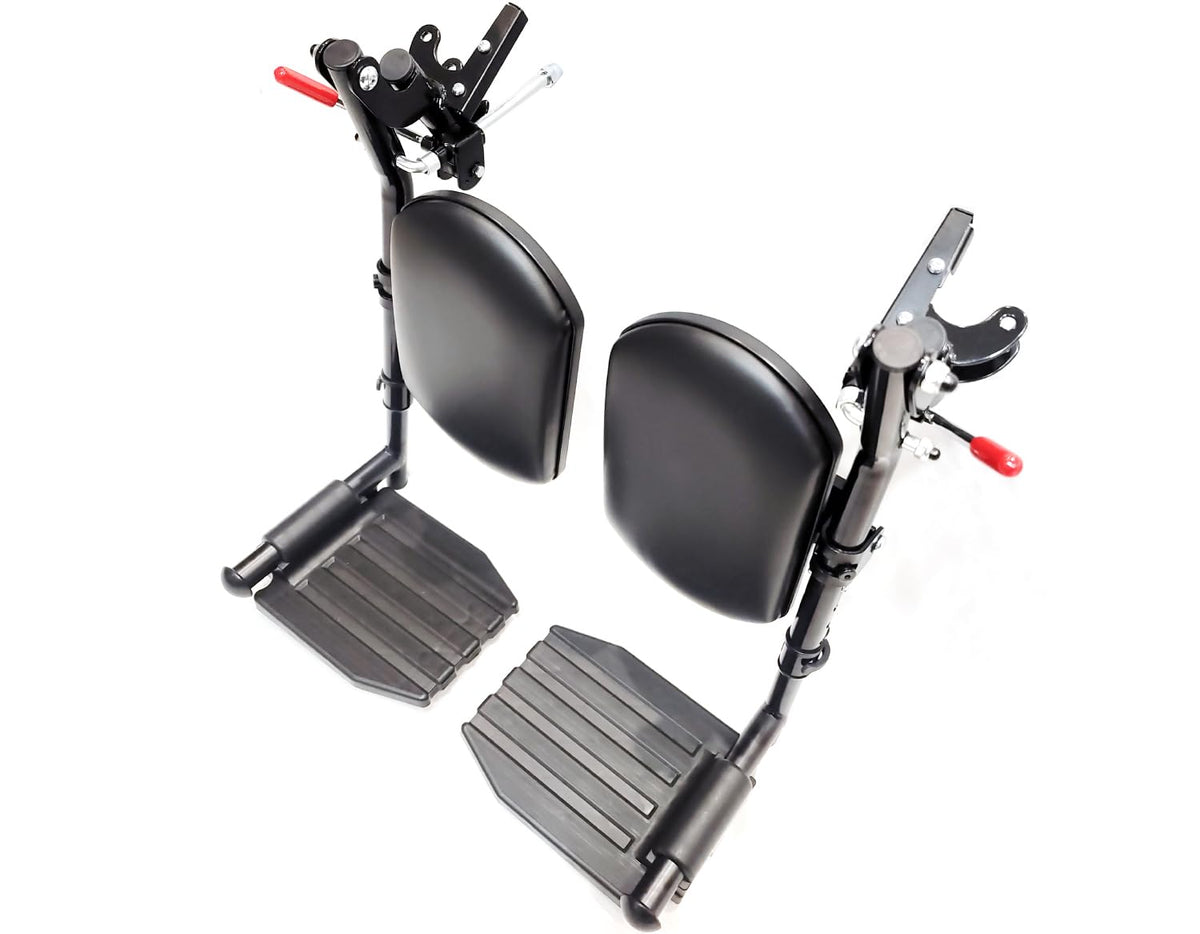 Black Padded Wheelchair Elevating Leg Rest C61451