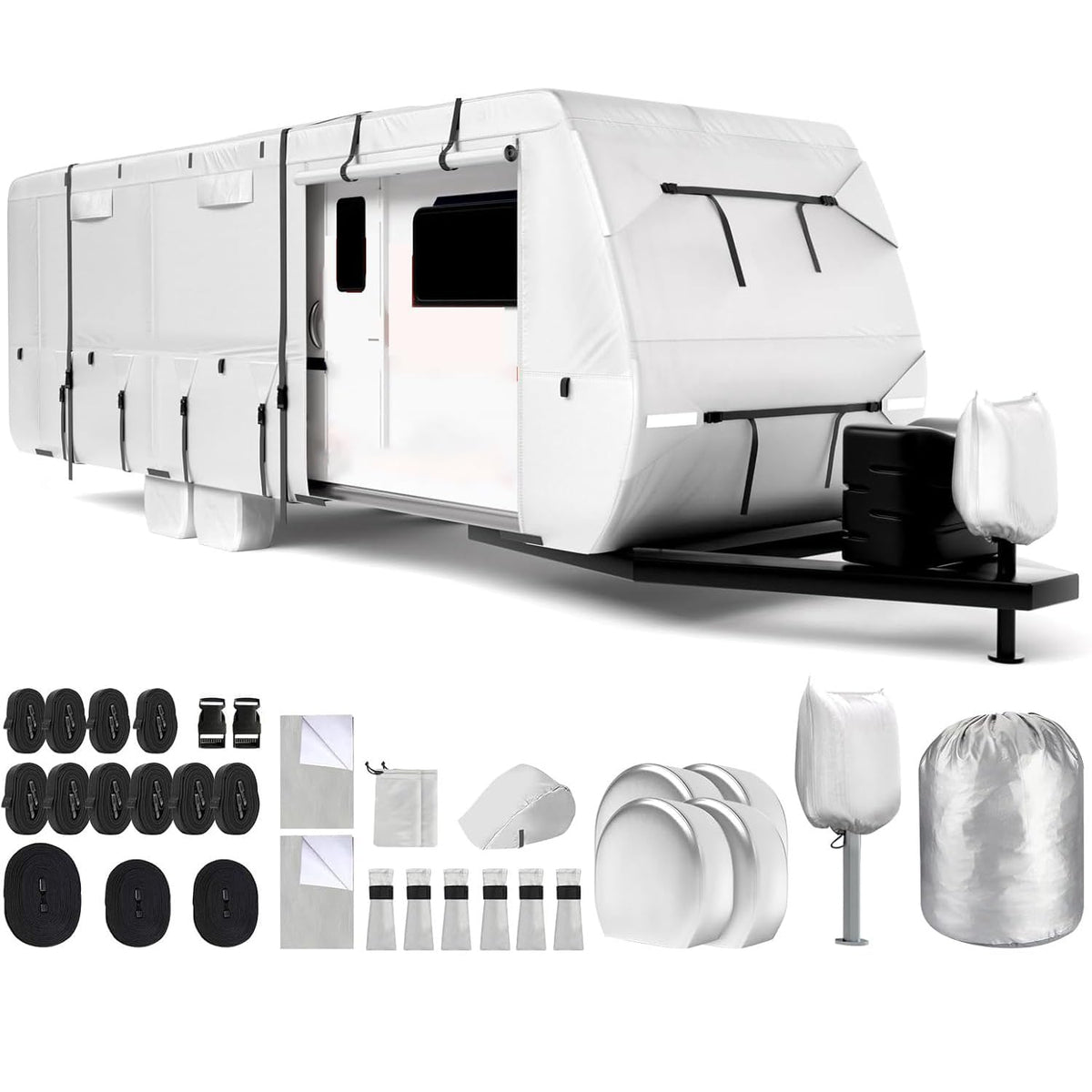 14-16ft Travel Trailer RV Cover K521926