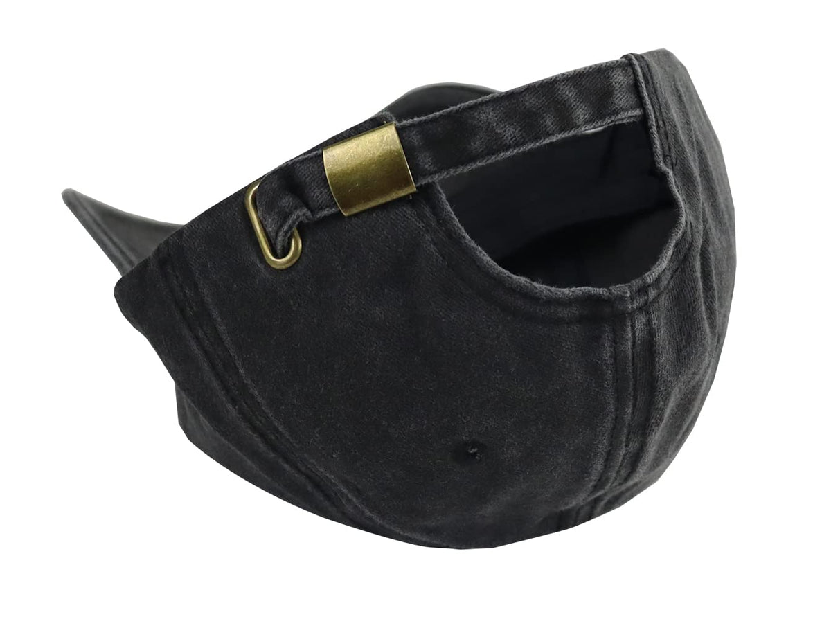 Adjustable Washed Embroidered Vintage Cotton Baseball Cap W7873