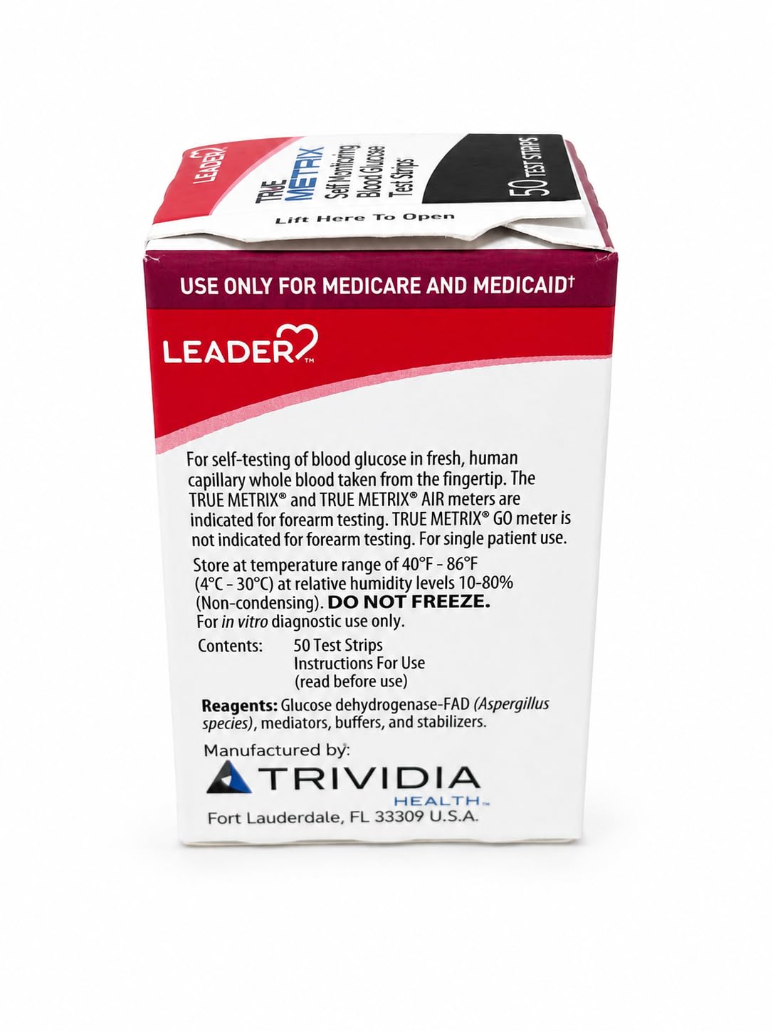 Blood Glucose Test Strips 50 Count 4 Boxes O852