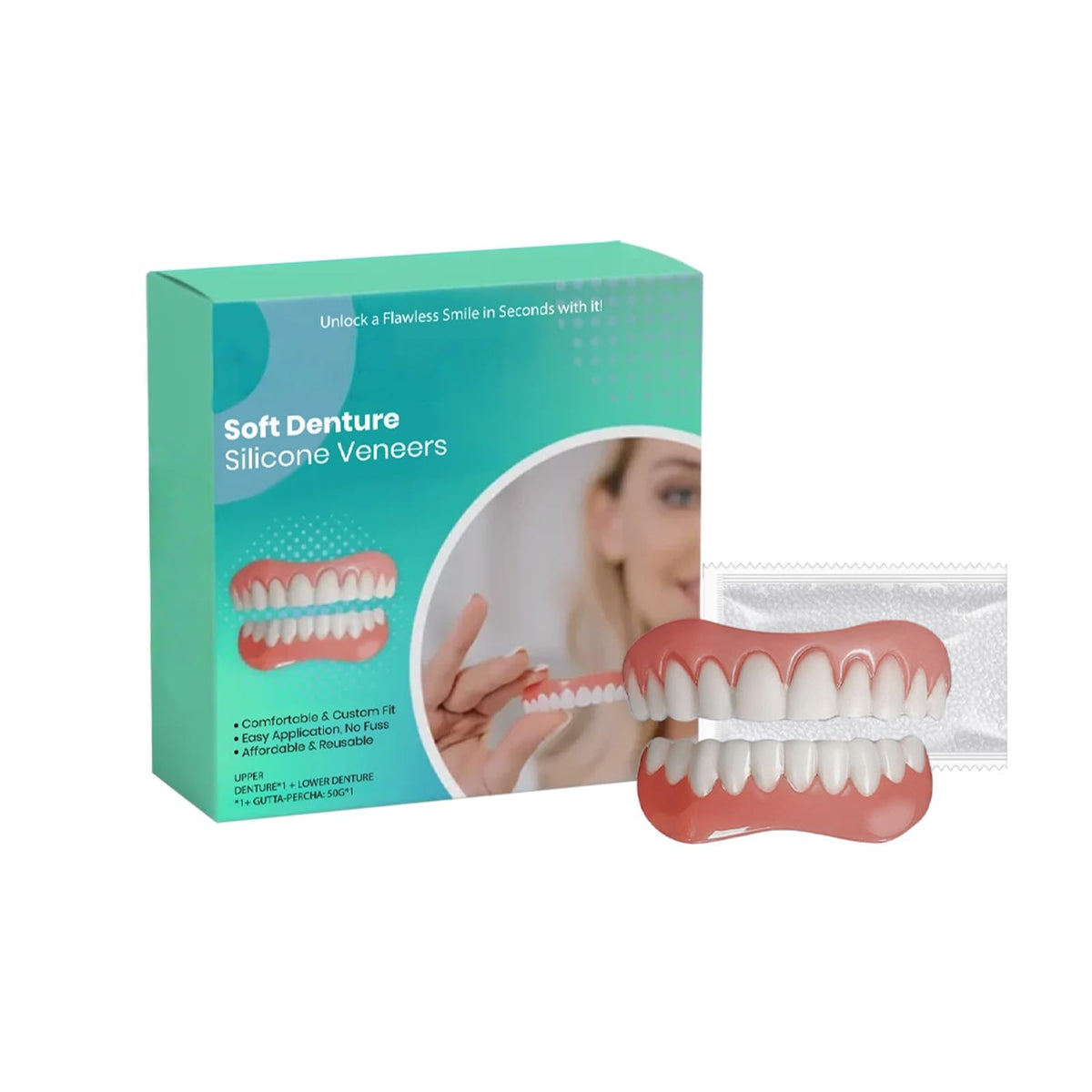 Silicone Veneers Upper & Lower Set Q19960