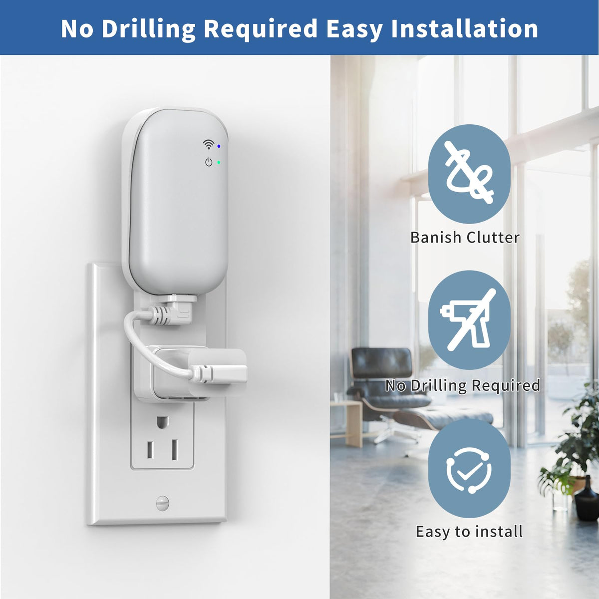 Wall Mount Bracket with Short Cable P259103