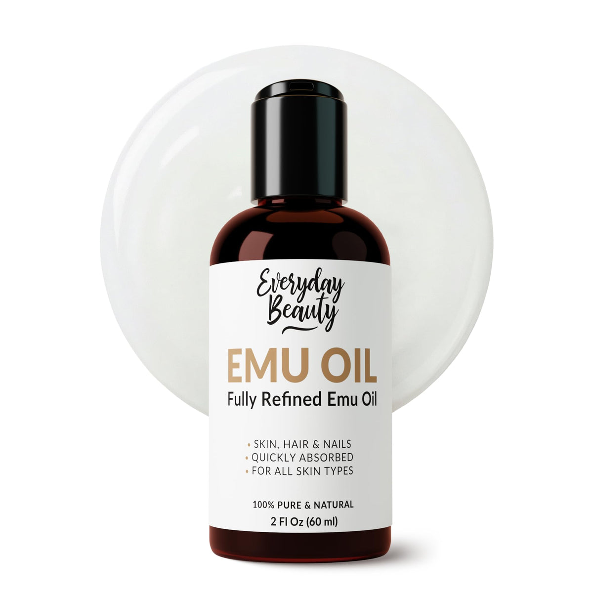 Australian Emu Oil 6X Refined 2 Fl Oz Q353