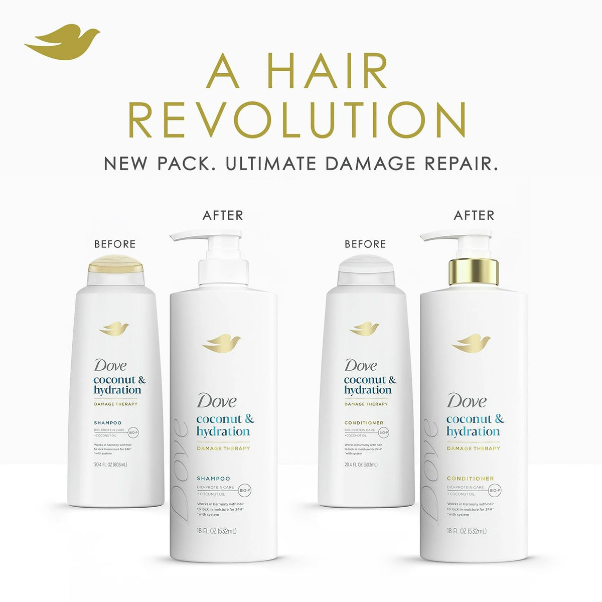 Shampoo & Conditioner Set with Hairspray 3 Piece Set J203540