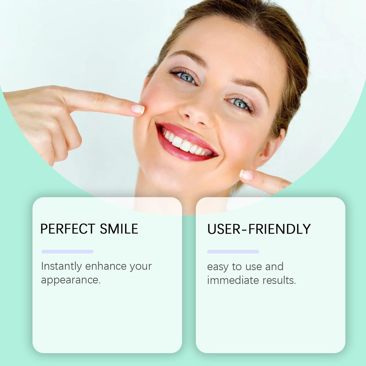 Silicone Veneers Upper & Lower Set Q19960