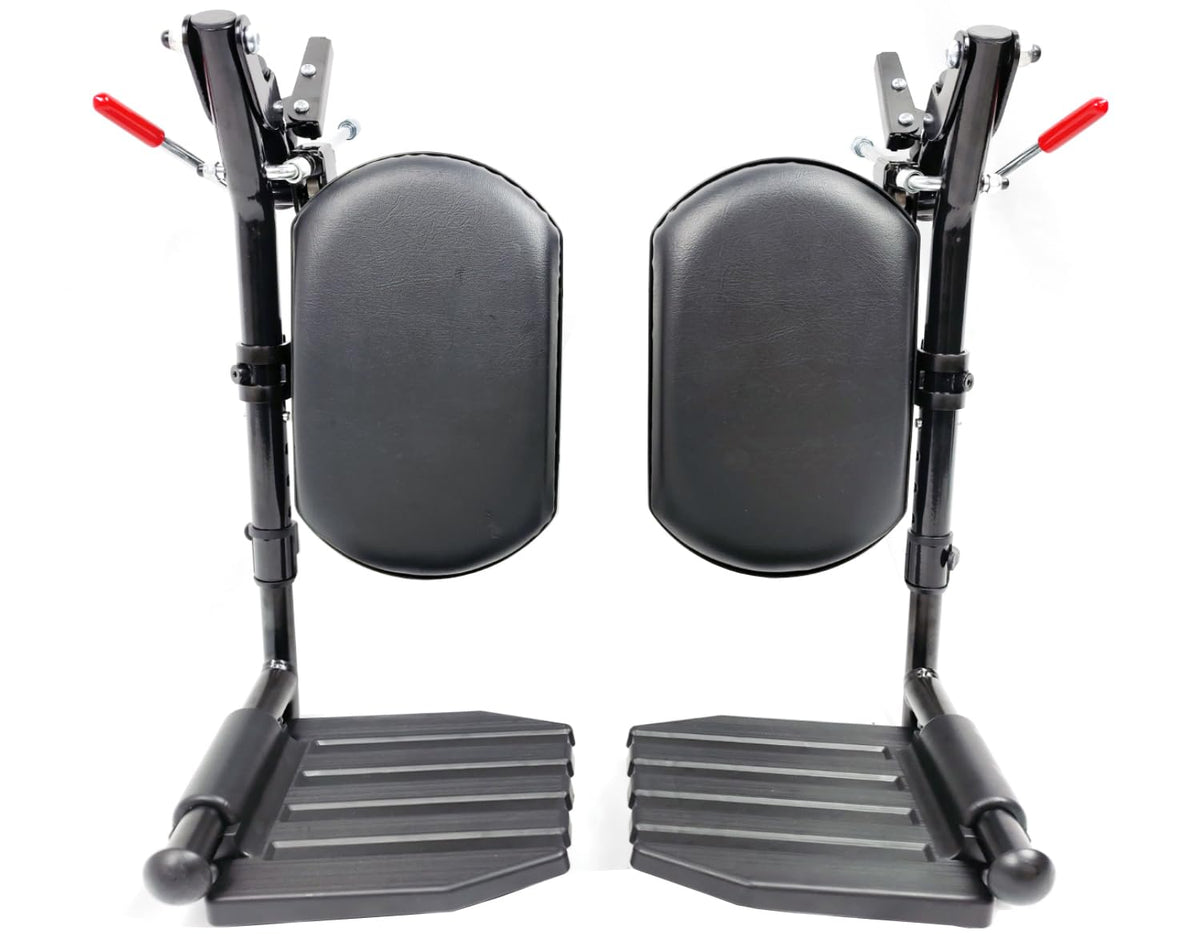 Black Padded Wheelchair Elevating Leg Rest C61451