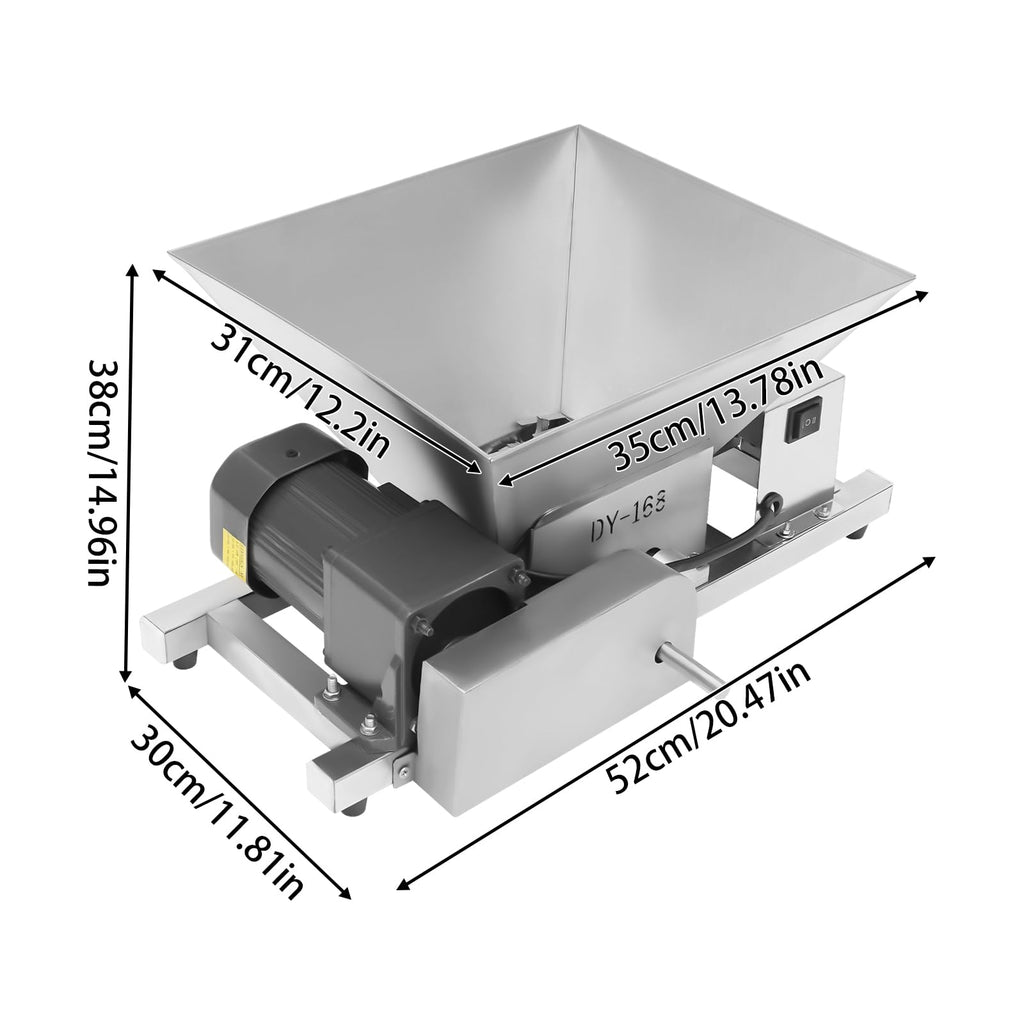 110V 60W 4L Stainless Steel Electric Fruit Crusher M3243