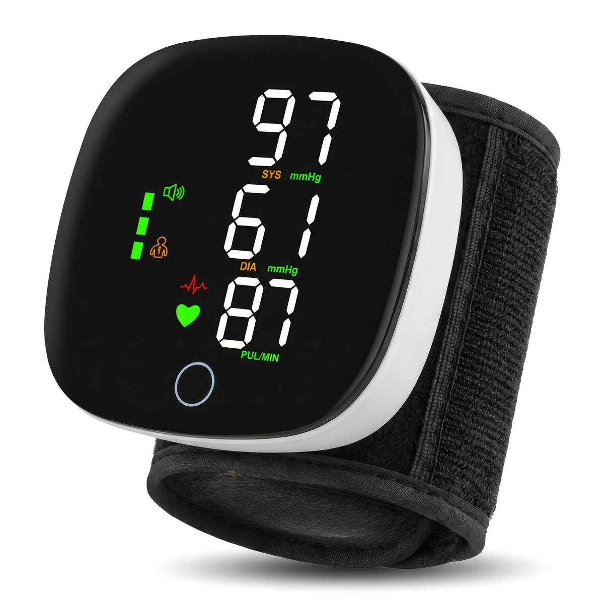 Wrist Blood Pressure Monitor with LCD Display and Voice Guide K6620