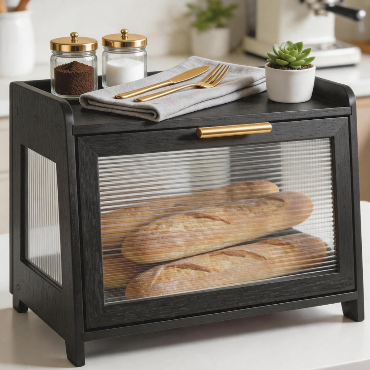 Wooden Bread Box R275081