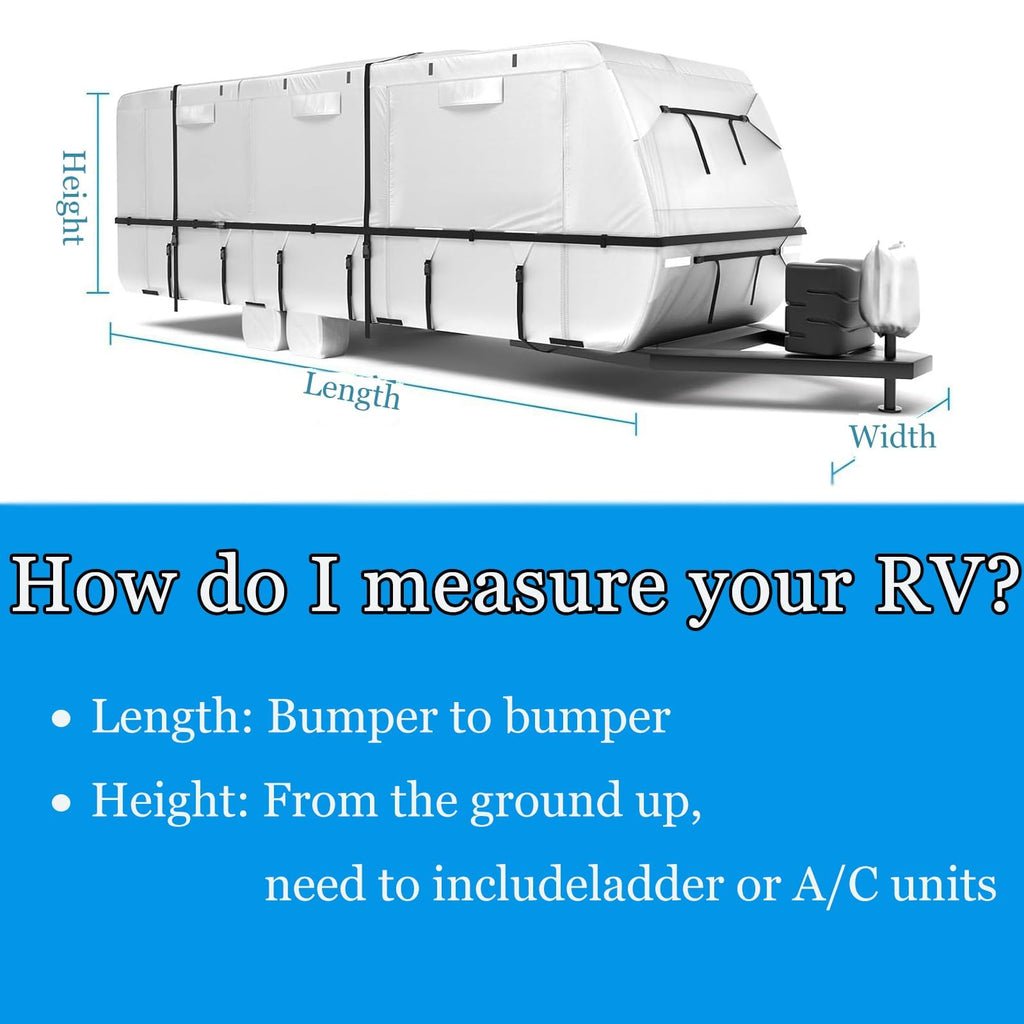 14-16ft Travel Trailer RV Cover K521926