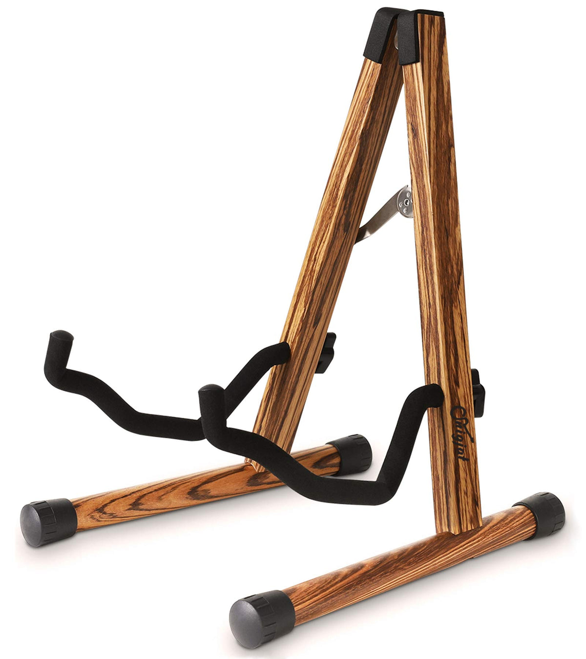 Folding Wood Acoustic Guitar Stand with Padding Z8999