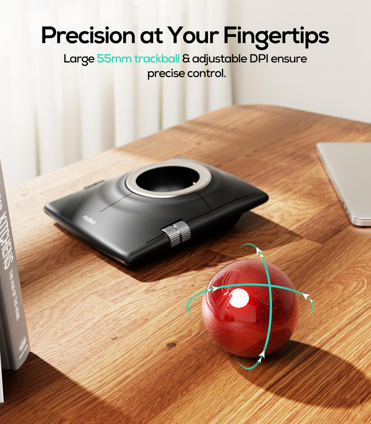 Wireless Ergonomic Trackball Mouse C353