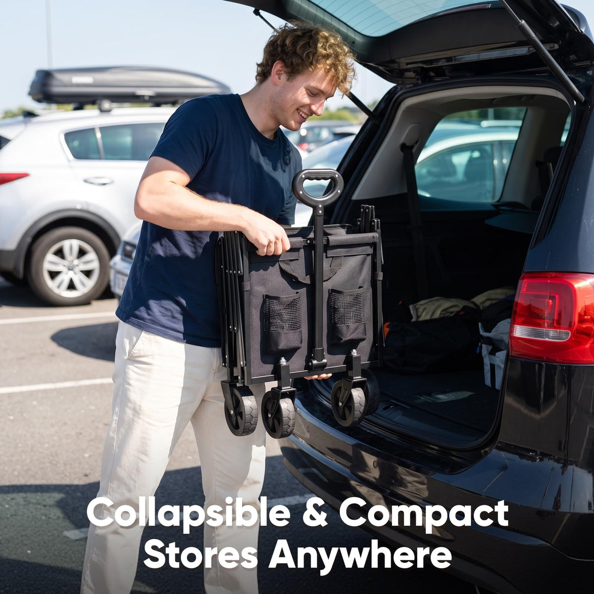 Collapsible Folding Wagon Cart M82094
