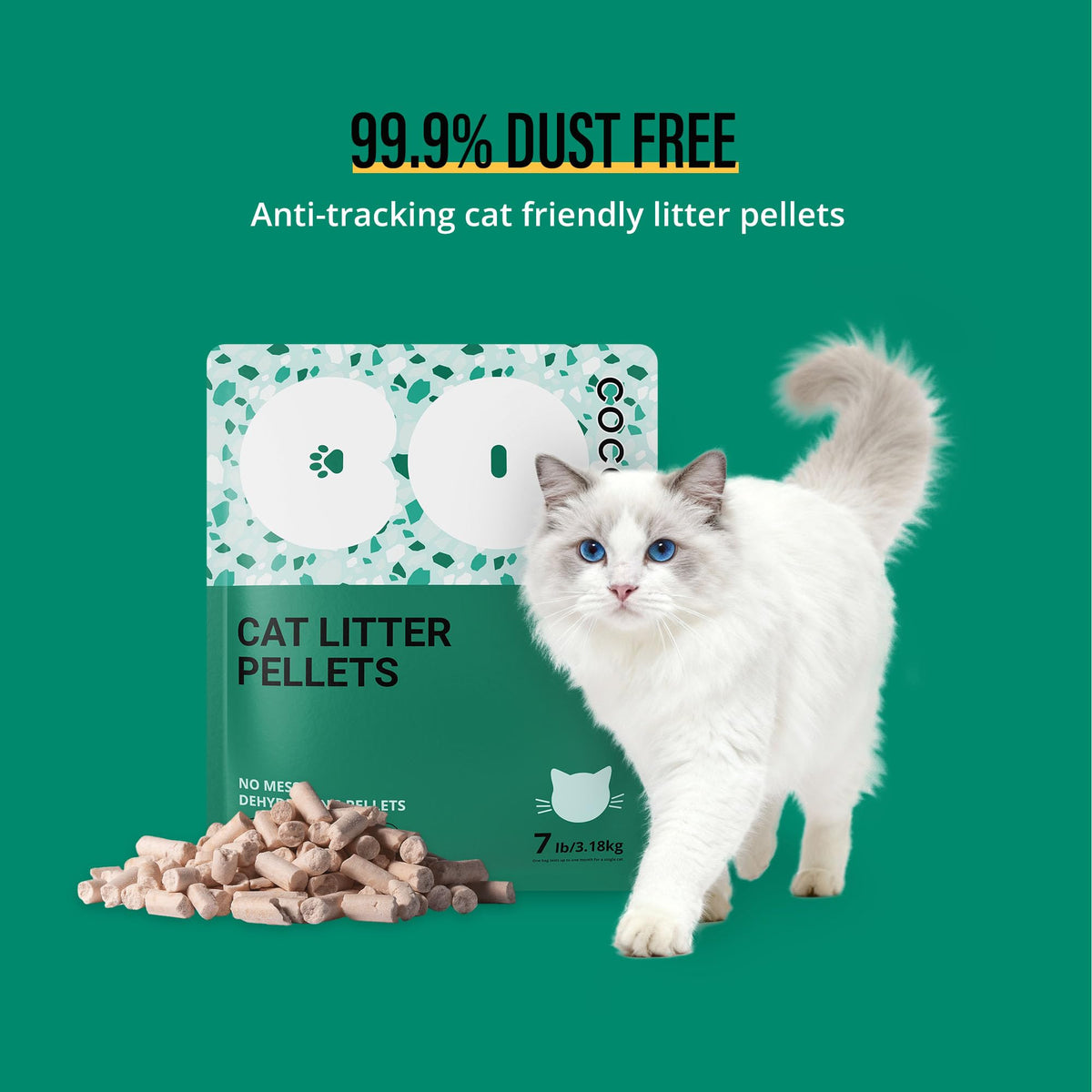 Cat Litter Pellets 21 Lbs Pack C61492