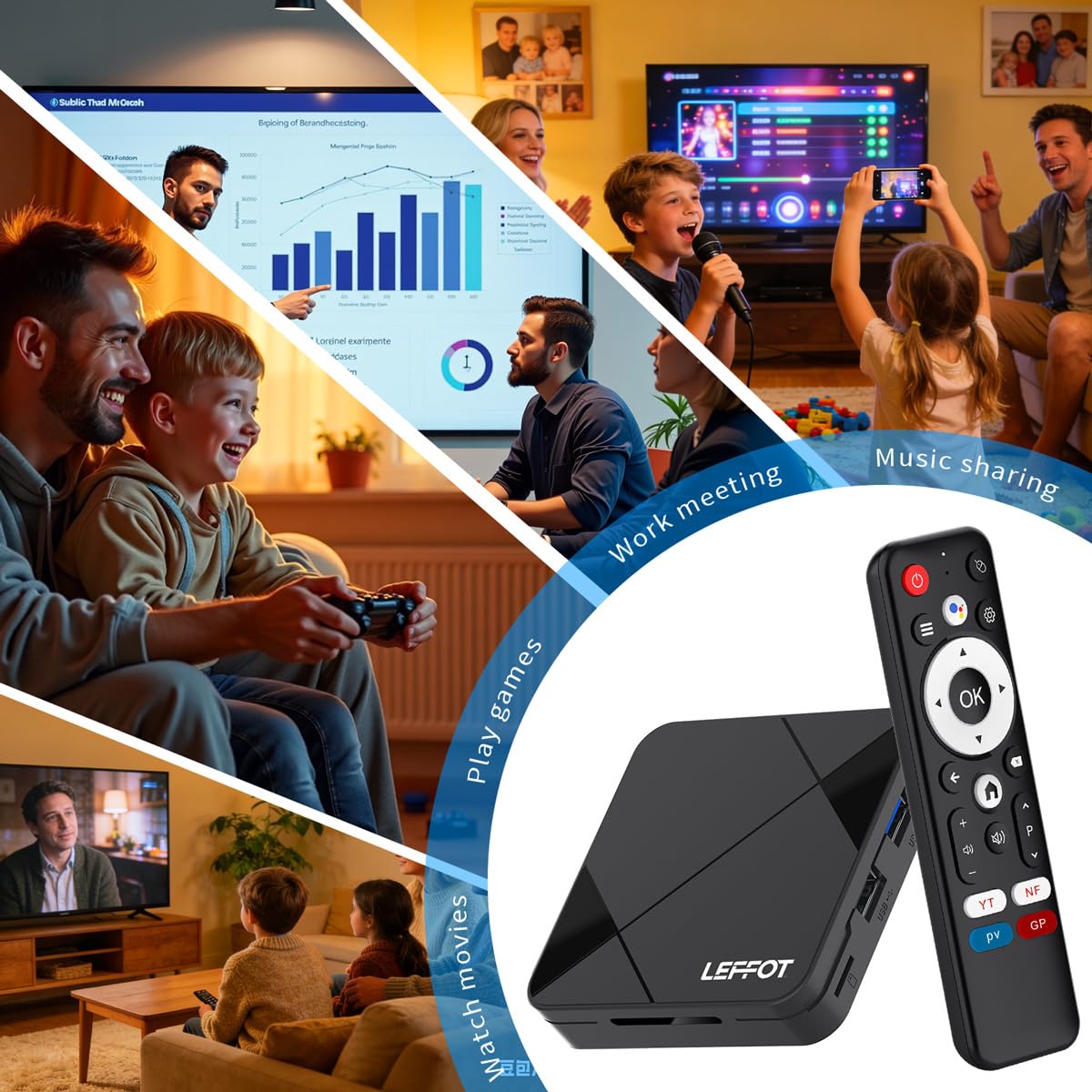 Android 14.0 4K Ultra HD TV Box U680