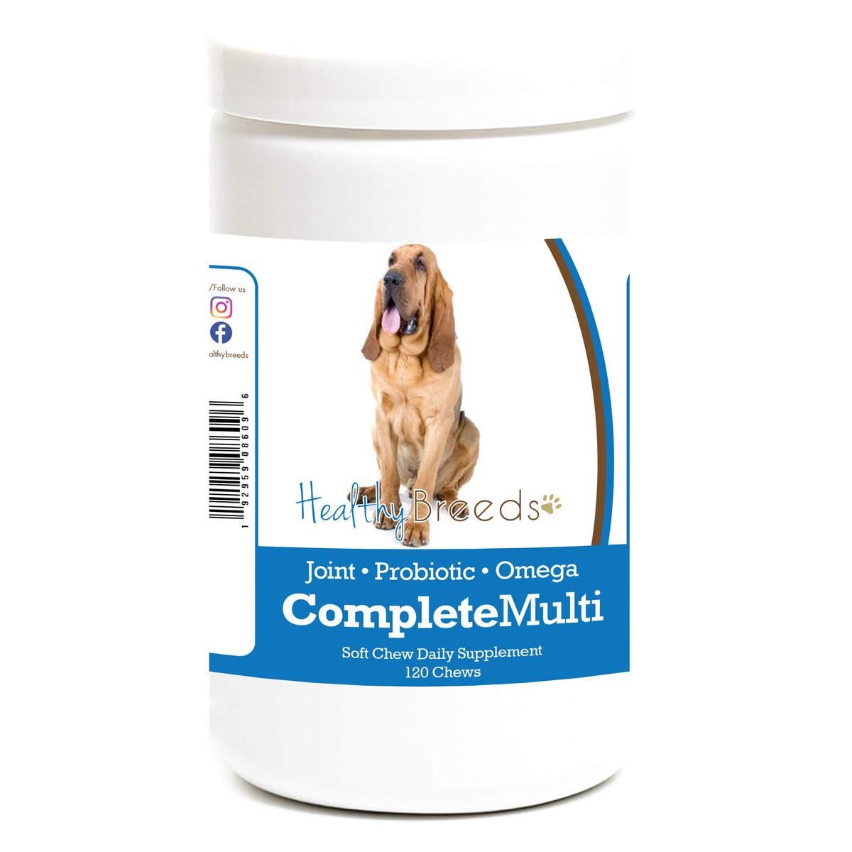 Bloodhound Multivitamin Soft Chew 120 Count O406