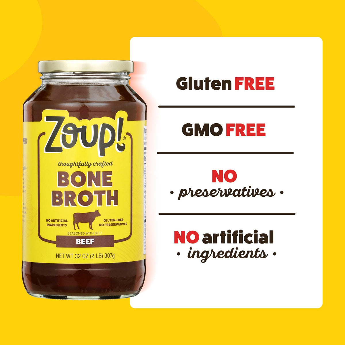 Beef Bone Broth 6-Pack 32 oz T77477