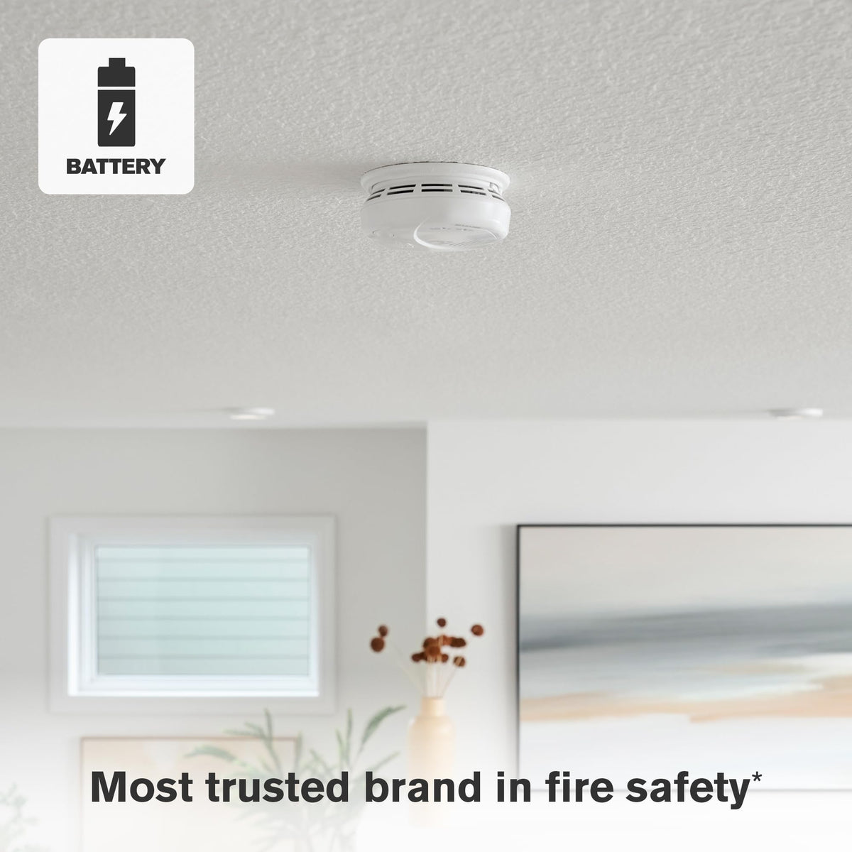 10-Year Battery Combination Smoke & Carbon Monoxide Alarm B660520