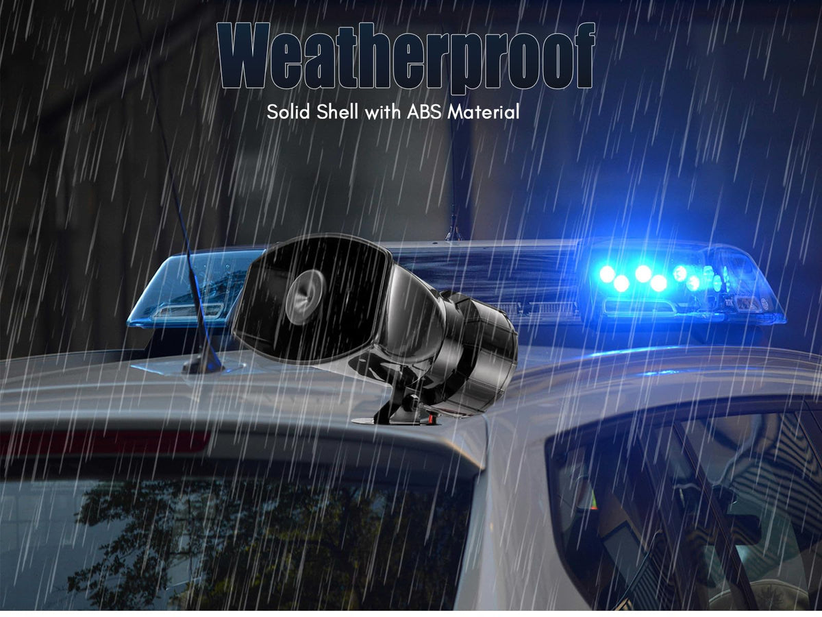 Car Siren Horn with Mic PA Speaker System L241286