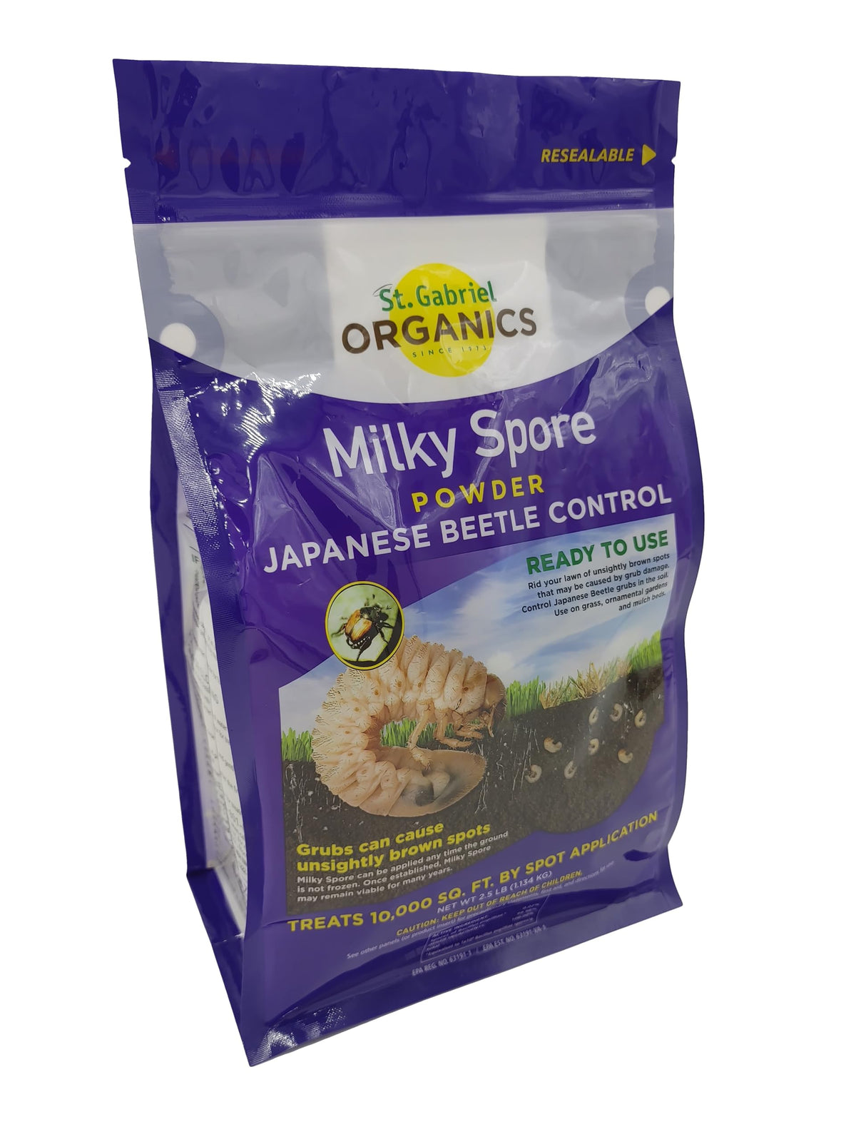 Milky Spore Japanese Beetle Killer Pack of 4 O734