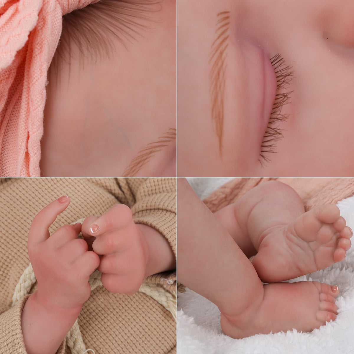 20 Inch Realistic Sleeping Reborn Baby Doll V31096