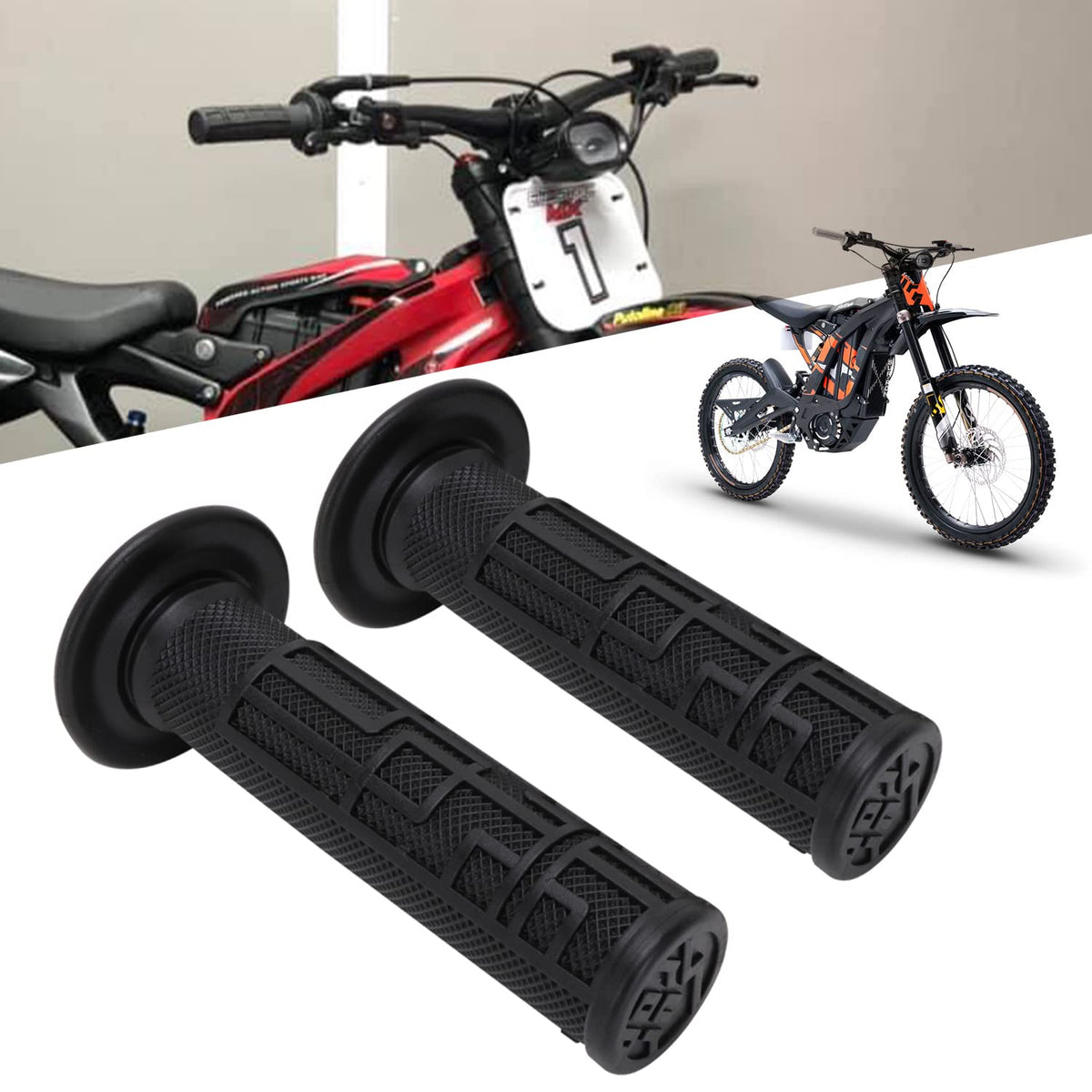 Black Handlebar Grips U57777