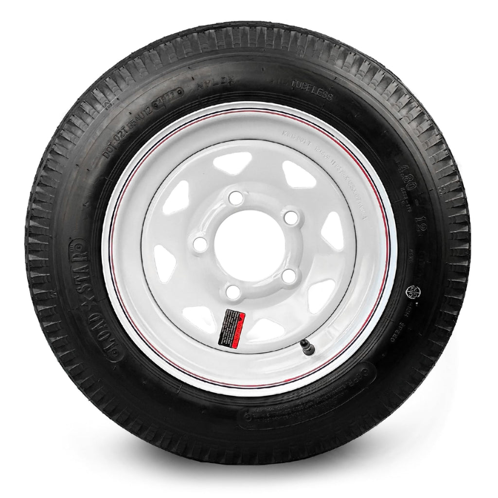 12in. Bias-Ply Trailer Tire and Wheel Assembly C241