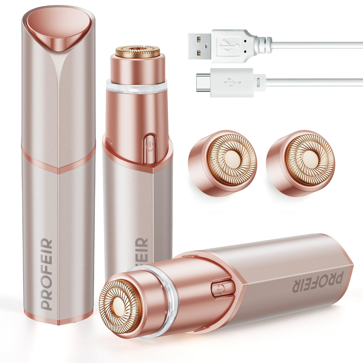 Electric Facial Hair Removal Device for Women S515810