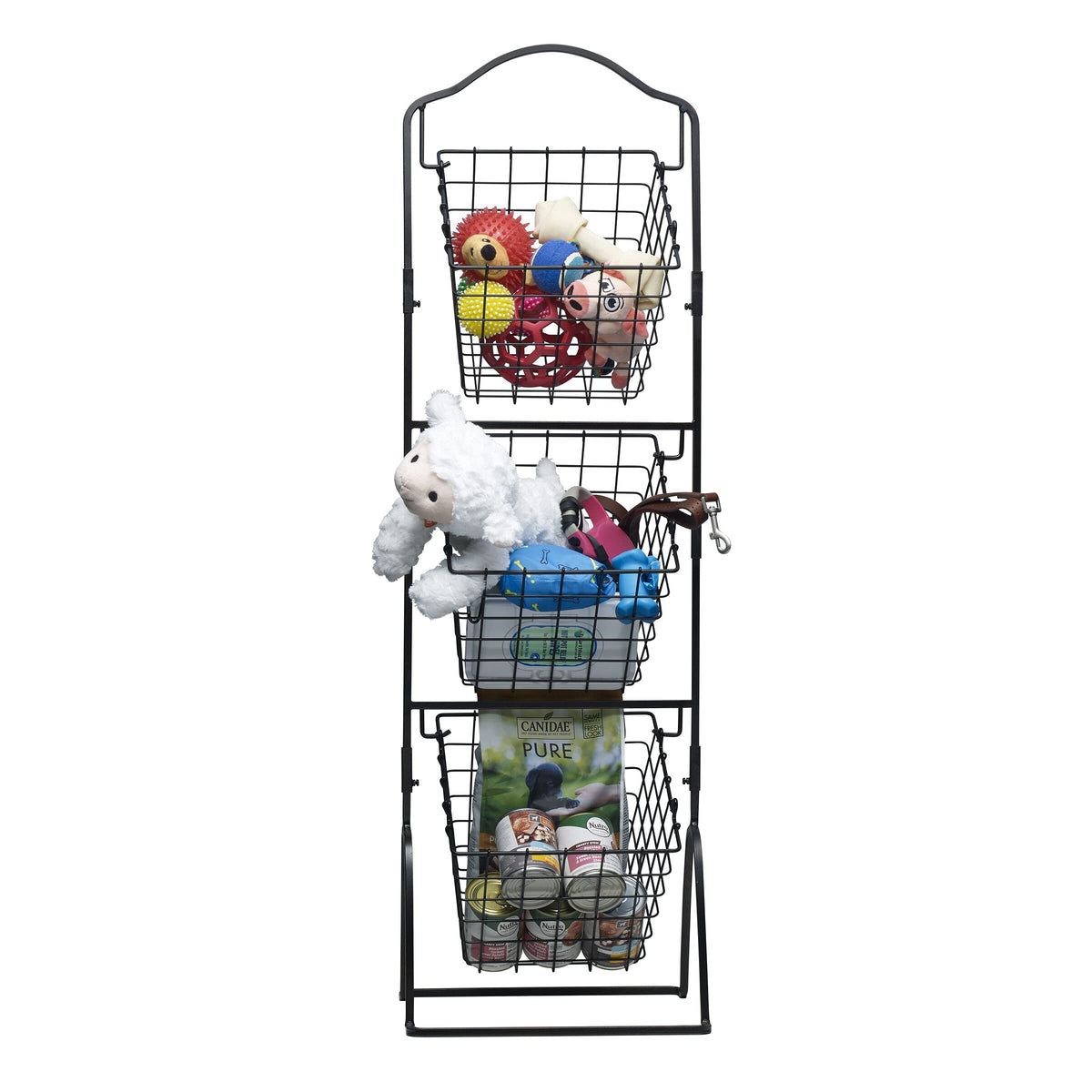 3-Tier Wire Market Basket N734335