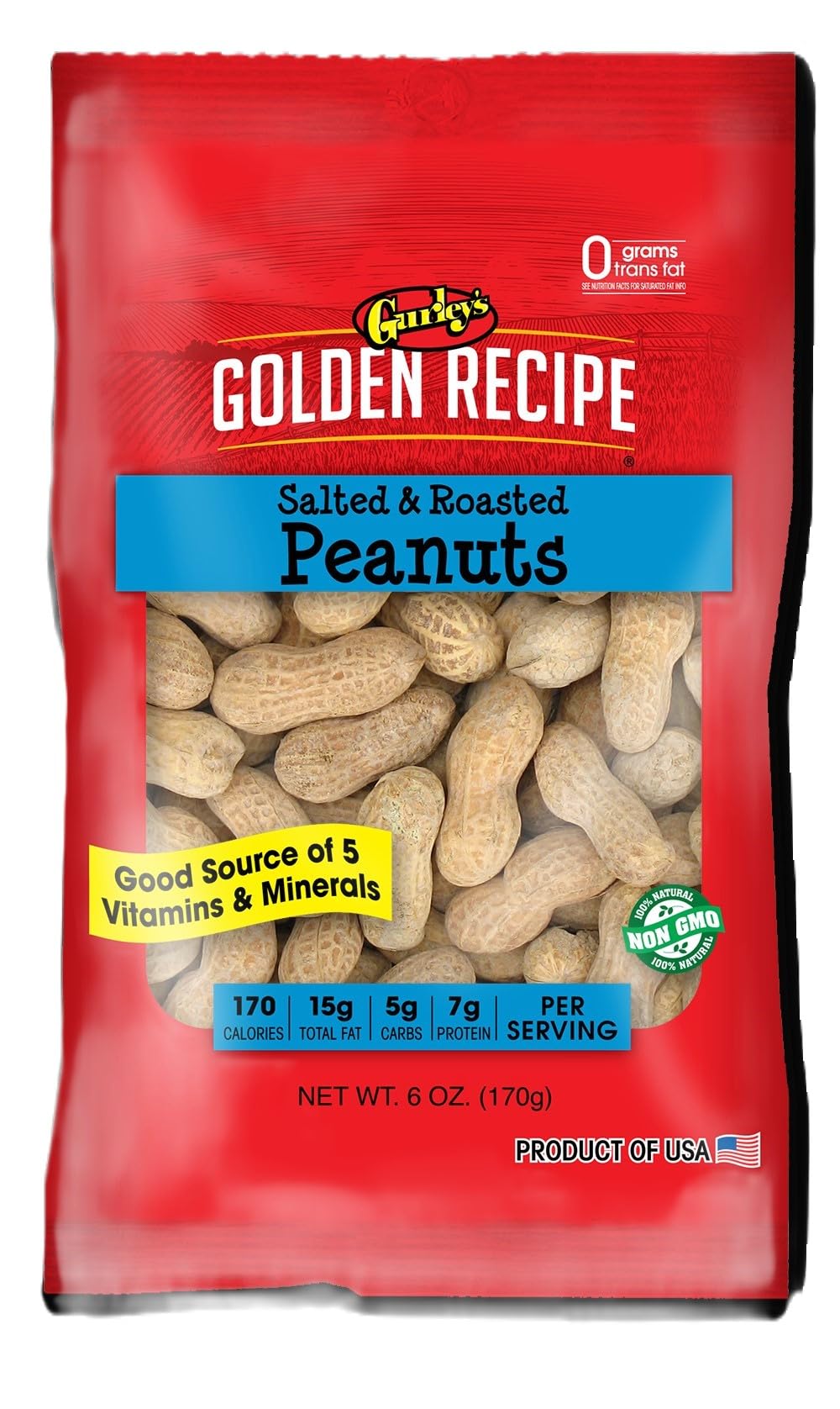 Roasted & Salted Peanuts in Shell 6 oz (12-Pack) Q8707