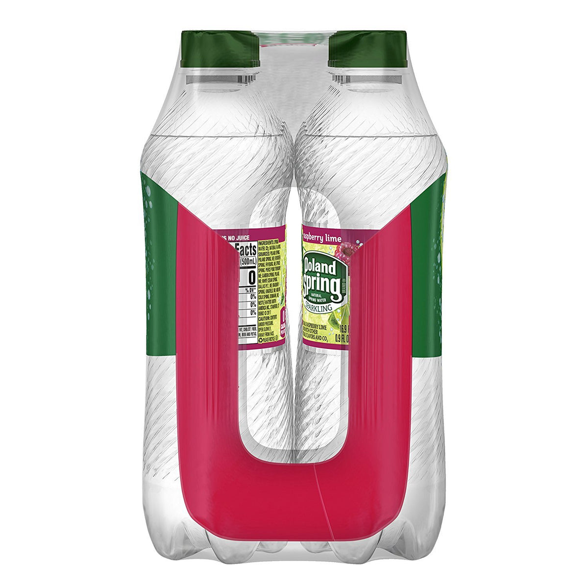 Sparkling Spring Water Raspberry Lime 16.9 Ounce Pack of 8 W329440