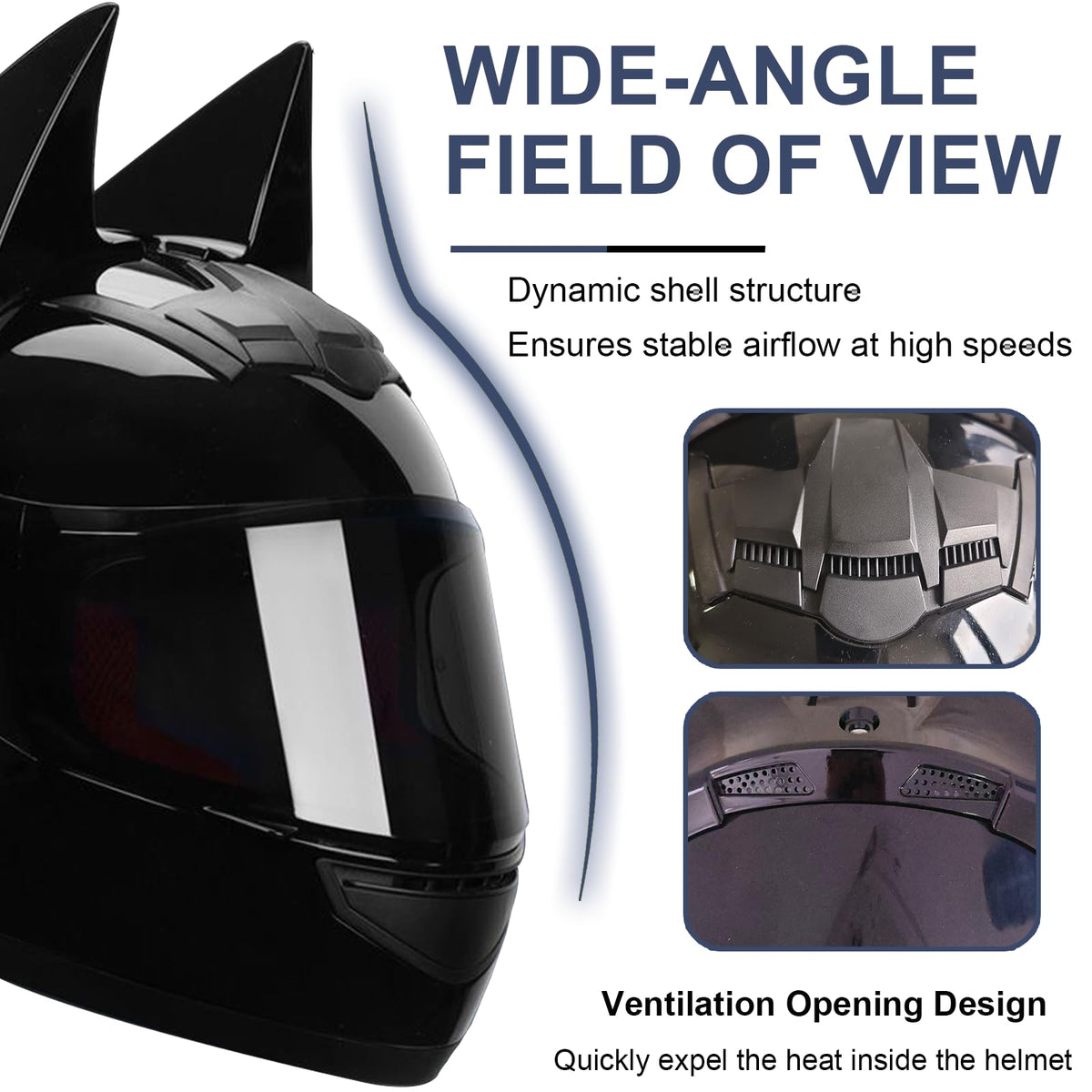 Full Face Flip up Motorcycle Helmet DOT Certified Bright Black L362161