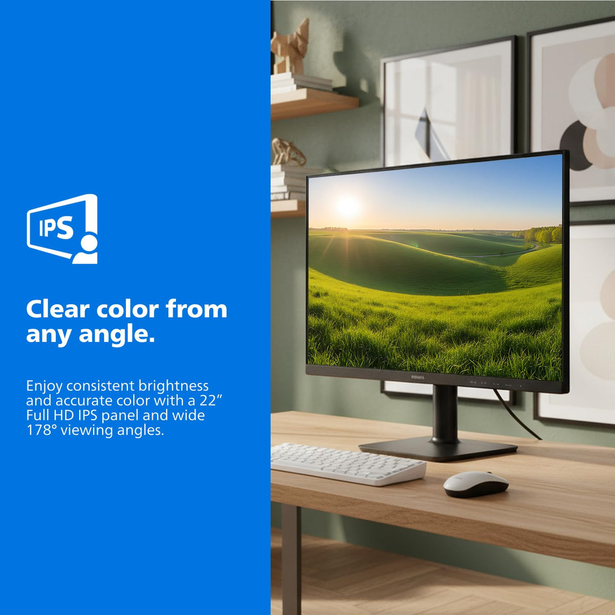 22 Inch FHD 120Hz IPS Computer Monitor O806