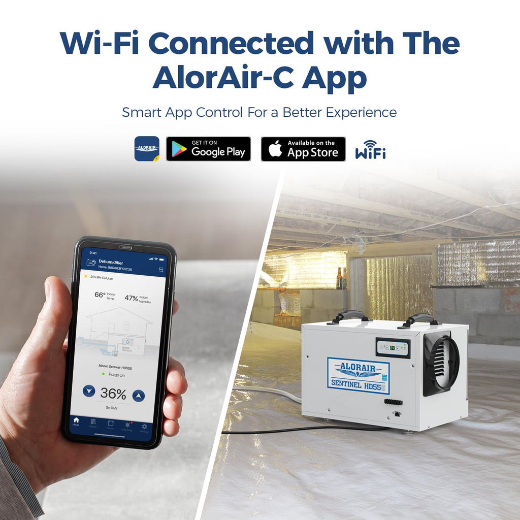 120 Pints Wi-Fi Dehumidifier Q329389