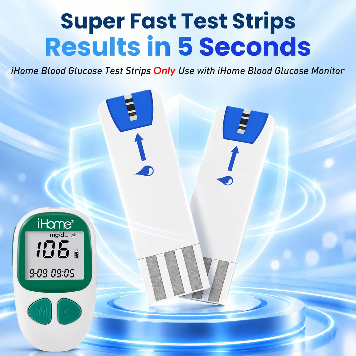 Glucose Test Strips 100 Count G143
