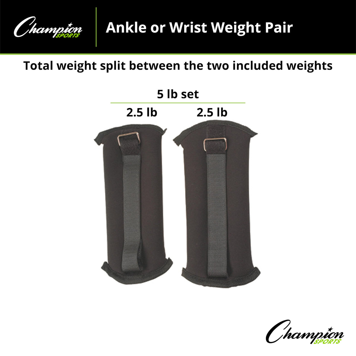 Adjustable Ankle and Wrist Weights C245943