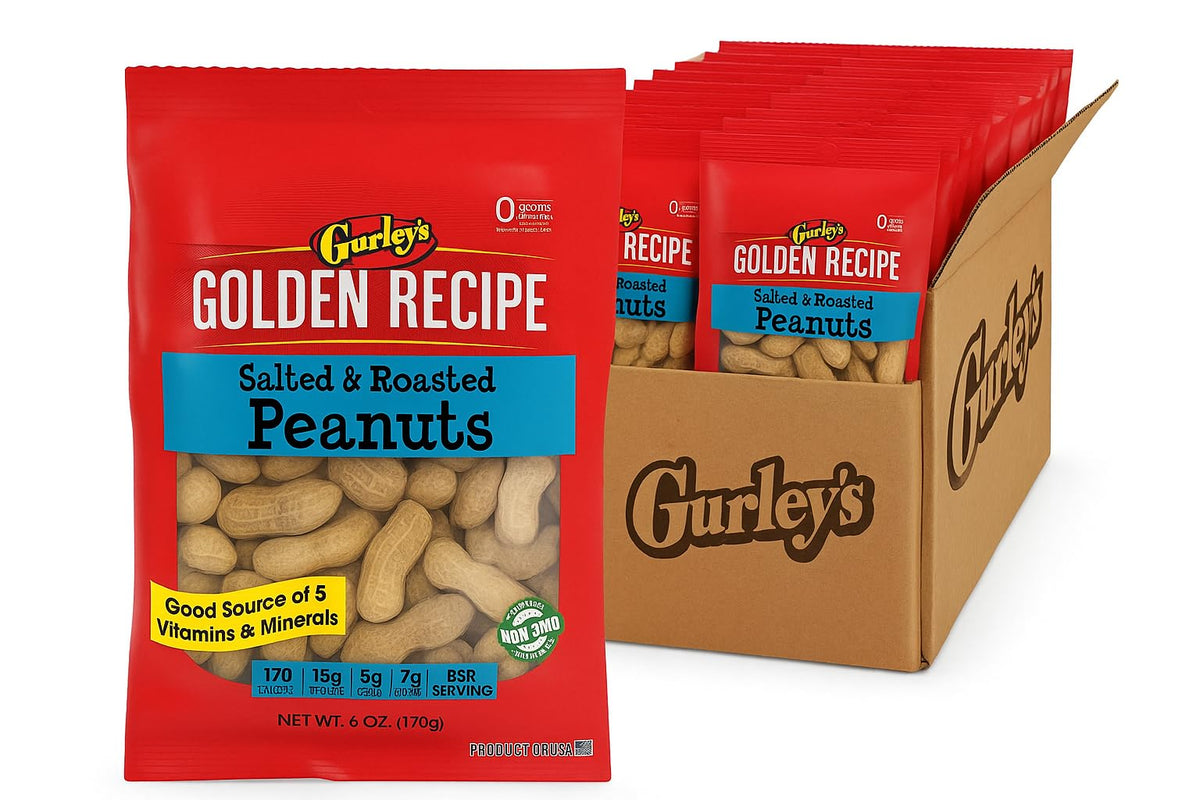 Roasted & Salted Peanuts in Shell 6 oz (12-Pack) Q8707