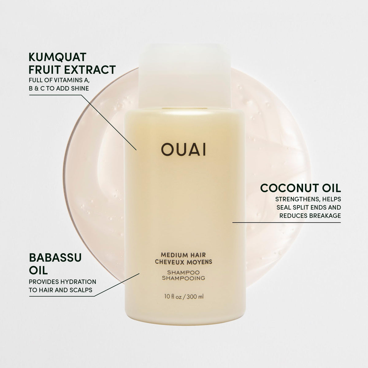 Shampoo, Conditioner & Hair Treatment Masque with Shea Butter, Keratin and Panthenol T997